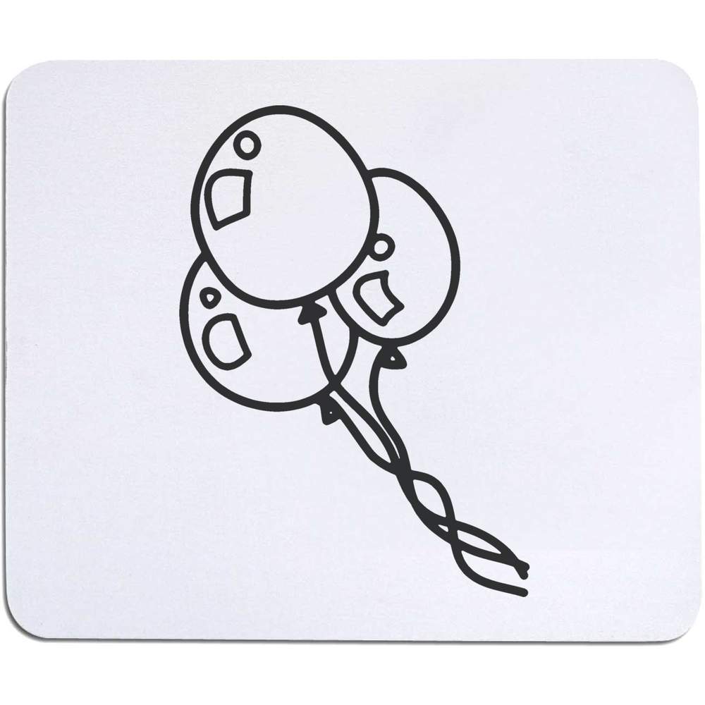 'Party Balloons' Mouse Mat / Desk Pad (MO00005487)