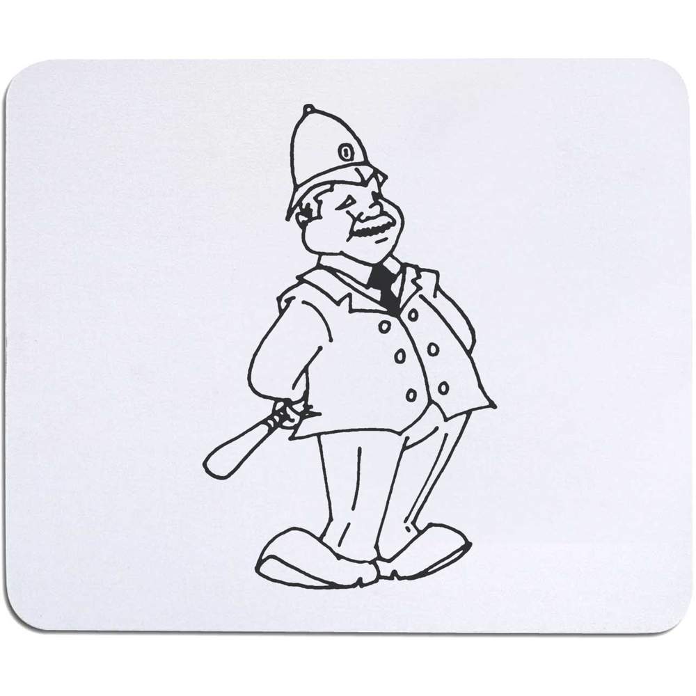 'Policeman' Mouse Mat / Desk Pad (MO00005780)