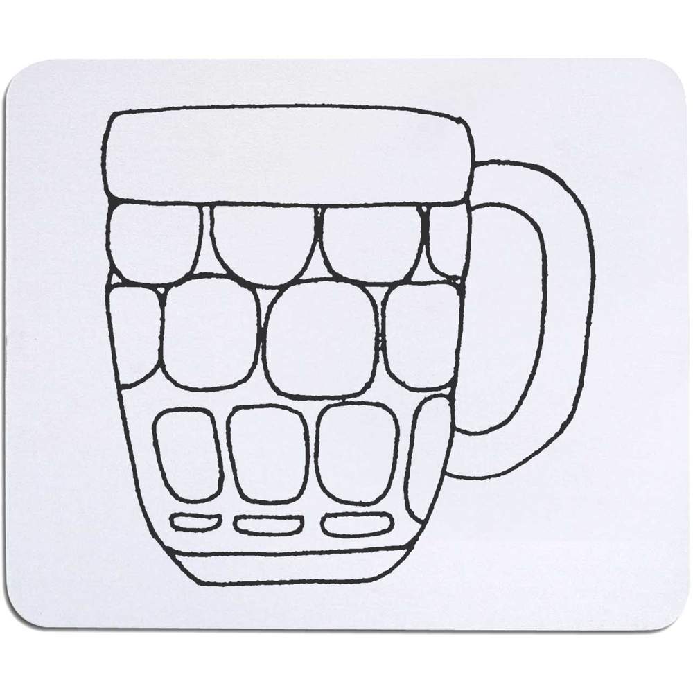 'Pint Pot' Mouse Mat / Desk Pad (MO00006972)