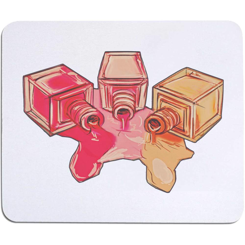 'Spilt Nail Polish' Mouse Mat / Desk Pad (MO00009732)
