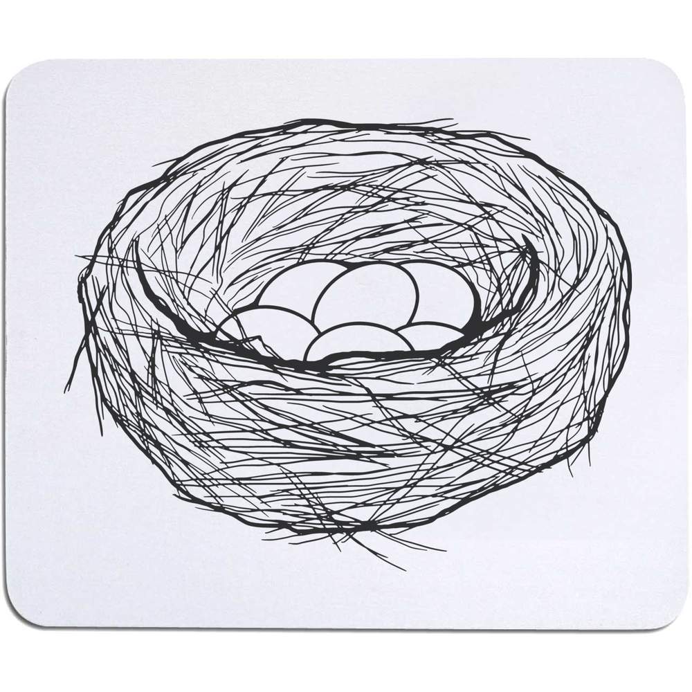 'Birds Nest & Eggs' Mouse Mat / Desk Pad (MO00014001)