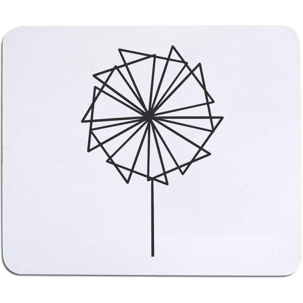 'Geometric Windmill' Mouse Mat / Desk Pad (MO00017255)