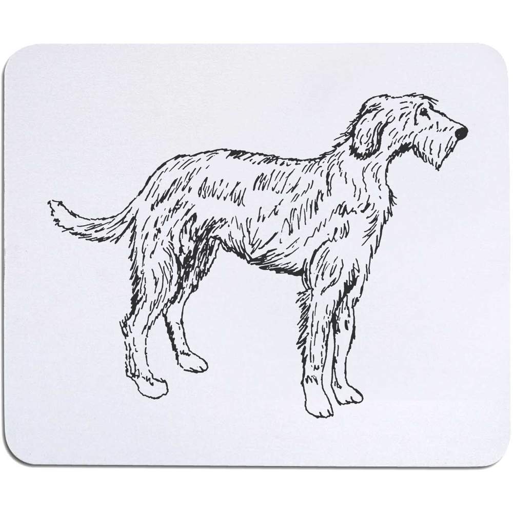 'Irish Wolfhound' Mouse Mat / Desk Pad (MO00022580)