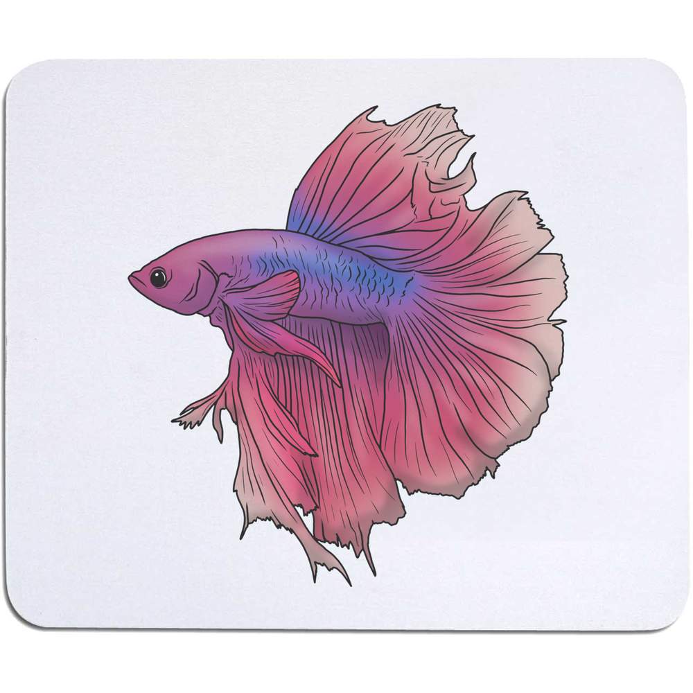 'Siamese Fighting Fish' Mouse Mat / Desk Pad (MO00024144)
