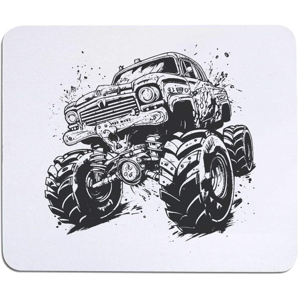 'Monster Truck' Mouse Mat / Desk Pad (MO00025610)
