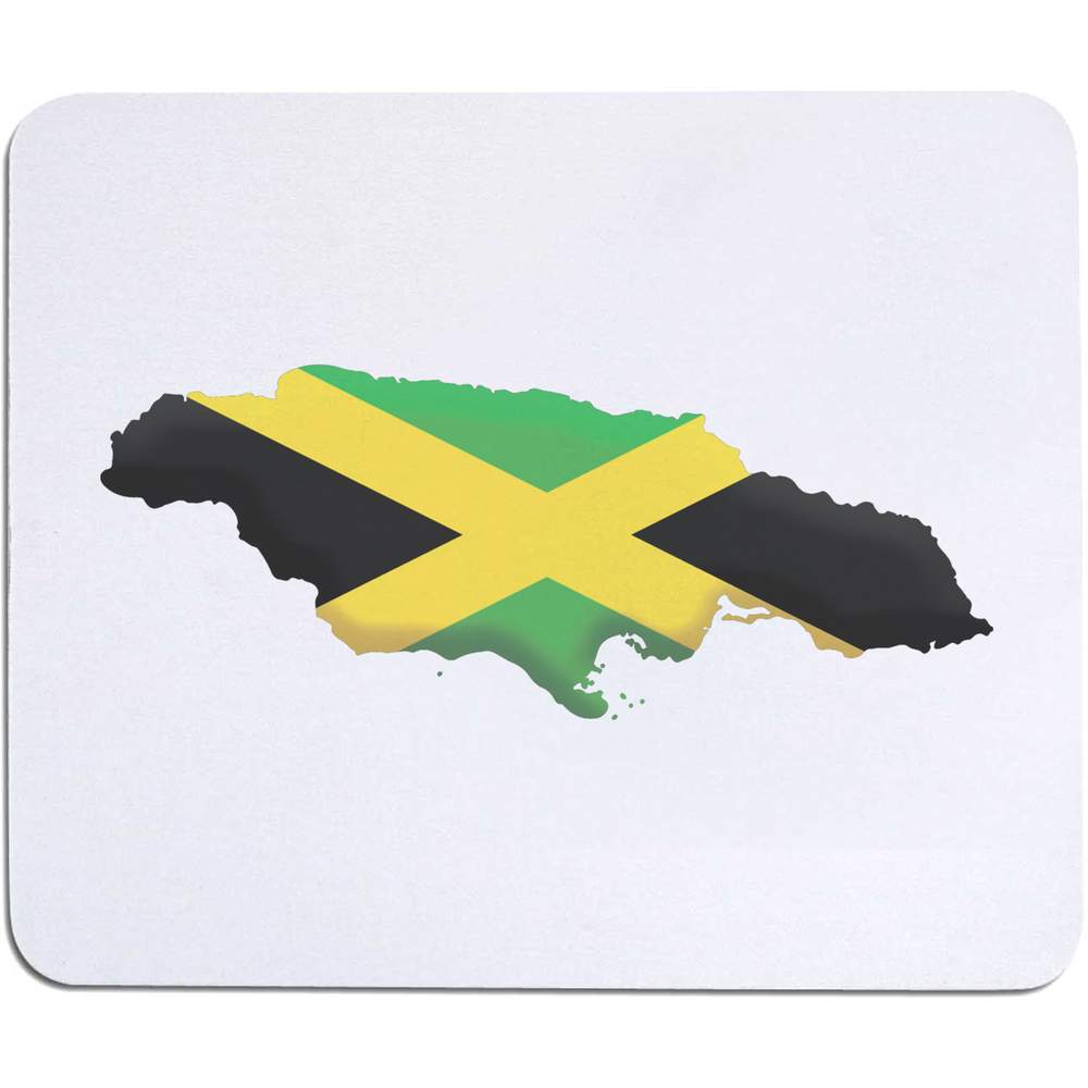 'Jamaica Country' Mouse Mat / Desk Pad - Computer Mouse Pad for Gaming, Office Desks and Workspaces (MO00026742)