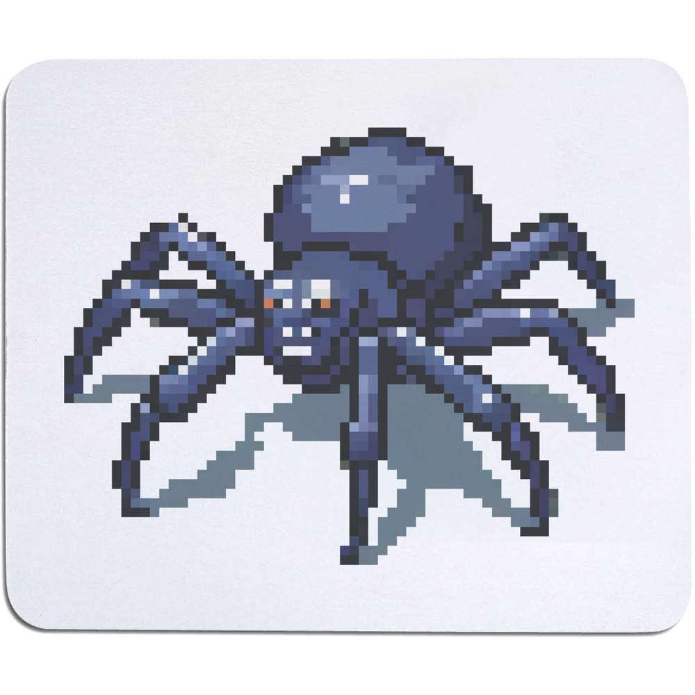 'Crawling Spider Pixel Art' Mouse Mat / Desk Pad (MO00028985)