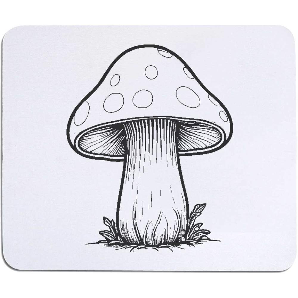 'Toadstool Mushroom' Mouse Mat / Desk Pad (MO00029589)