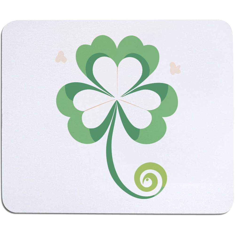 'Lucky Clover Leaf' Mouse Mat / Desk Pad (MO00030060)