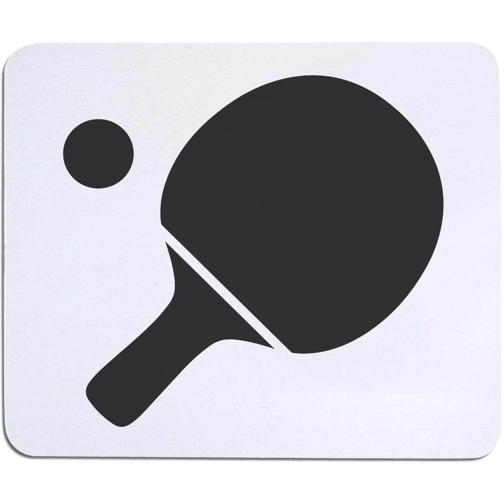 'Ping Pong Paddle With Ball' Mouse Mat / Desk Pad (MO00030084)
