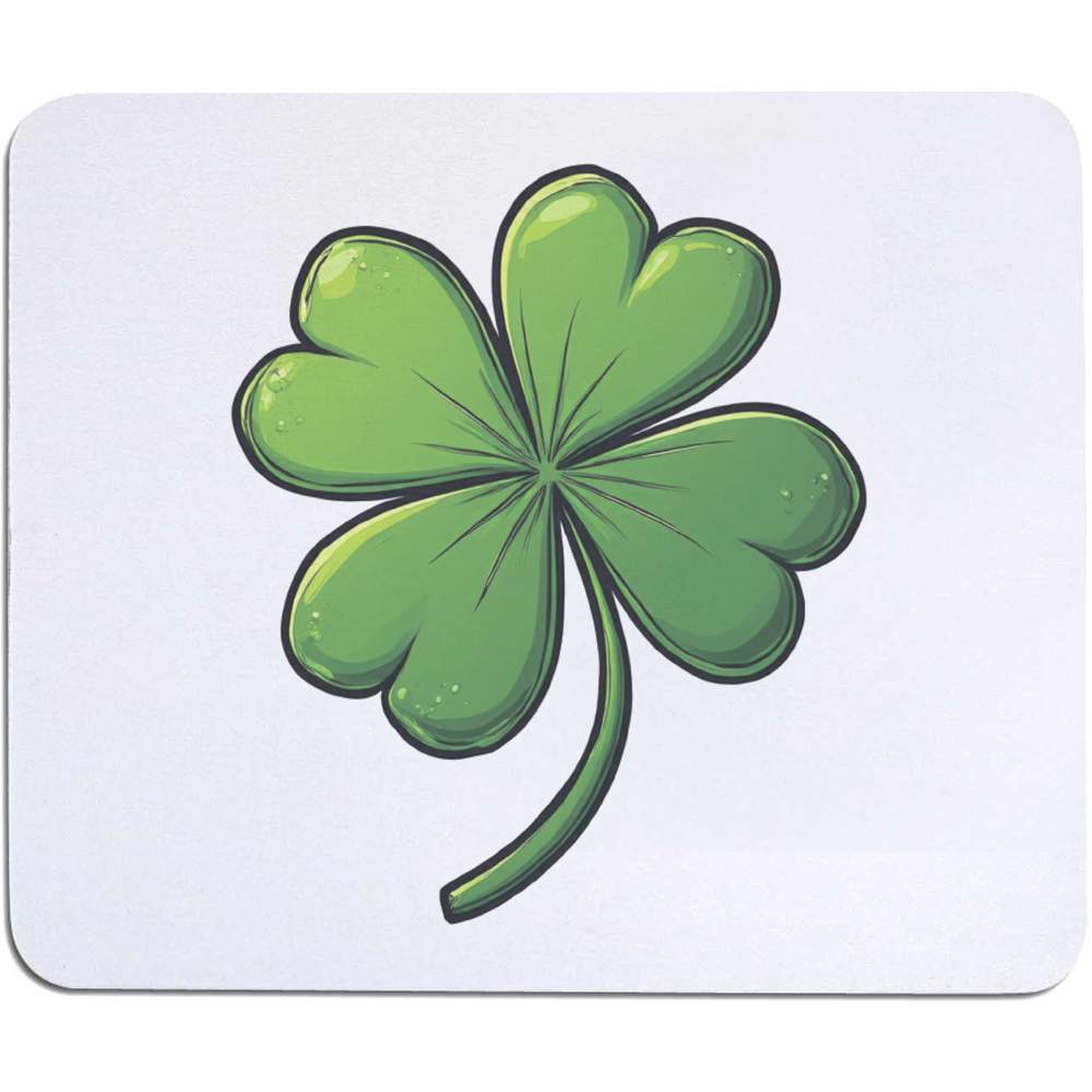 'Four Leaf Clover' Mouse Mat / Desk Pad (MO00035323)