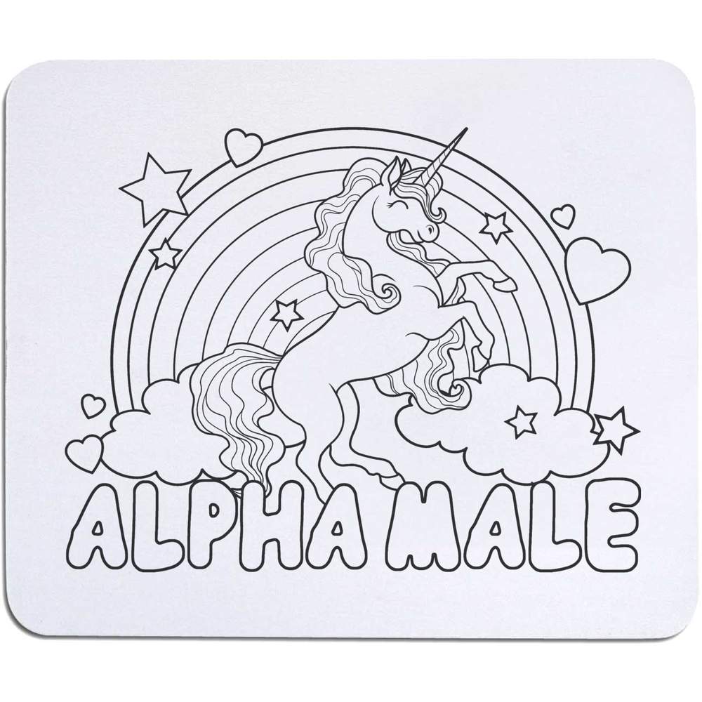 'Alpha Male' Mouse Mat / Desk Pad (MO00035853)