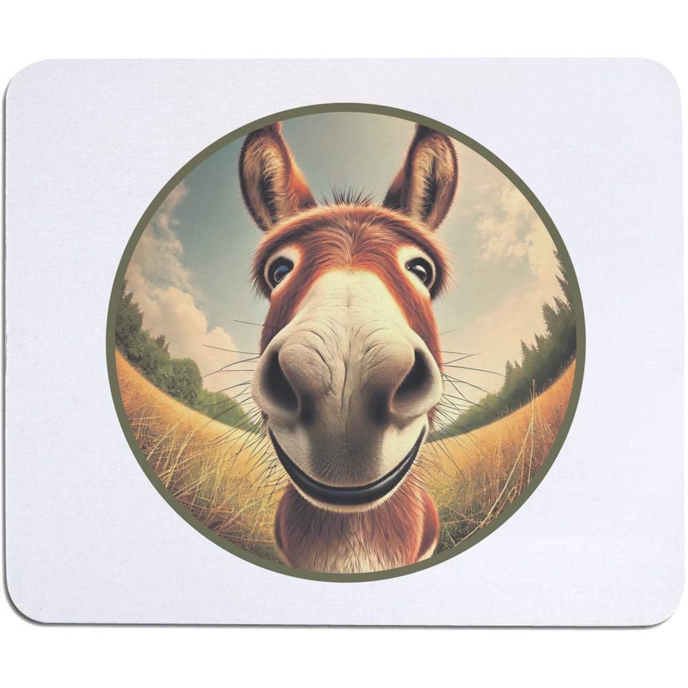 'Smiling Donkey' Mouse Mat / Desk Pad (MO00035939)