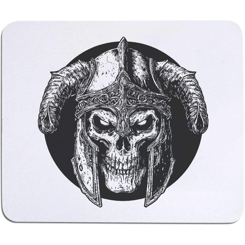 'Warrior Skull' Mouse Mat / Desk Pad (MO00039476)