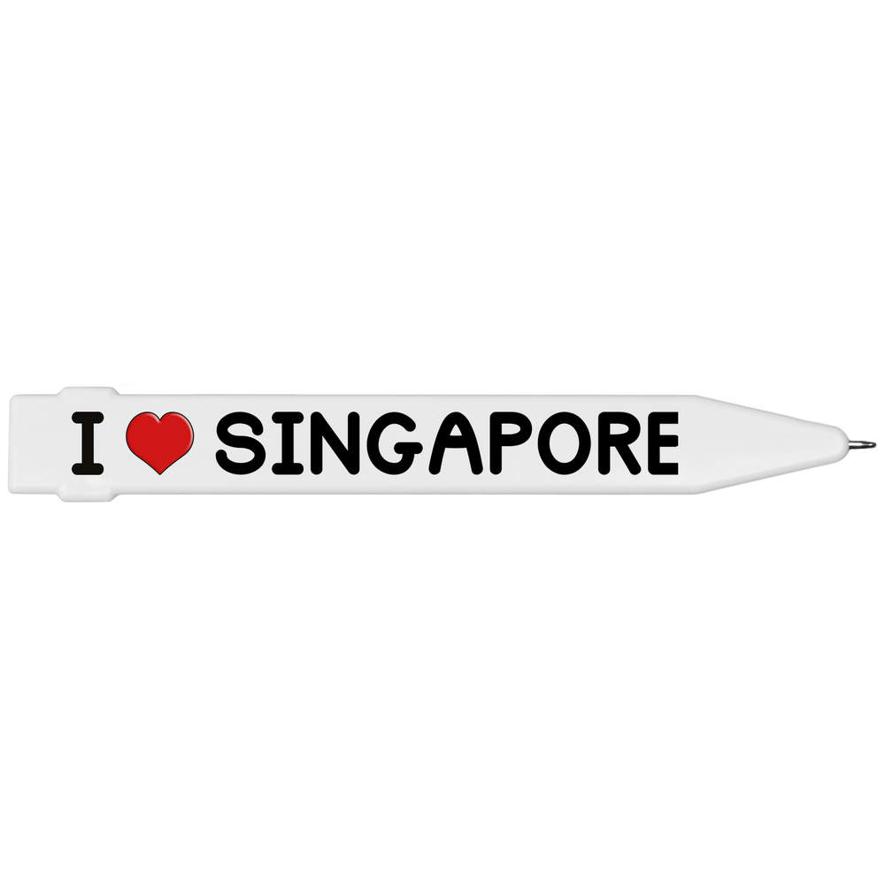 'I Love Singapore' Flat Magnetic Pen (MP00012876)