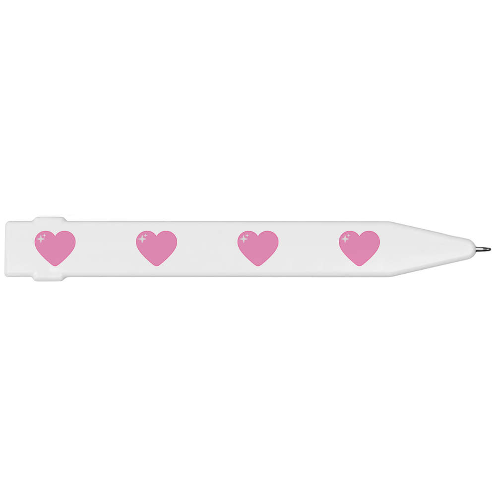 'Pink Heart' Flat Magnetic Pen (MP00015484)
