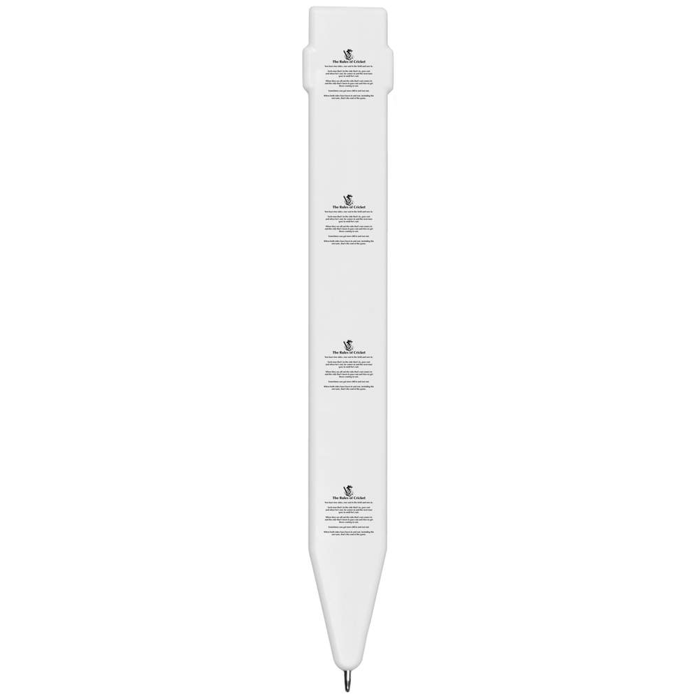 'Funny Cricket Rules' Flat Magnetic Pen (MP00024197)