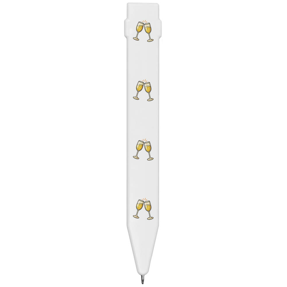 'Clinking Celebration Glasses' Flat Magnetic Pen (MP00031682)