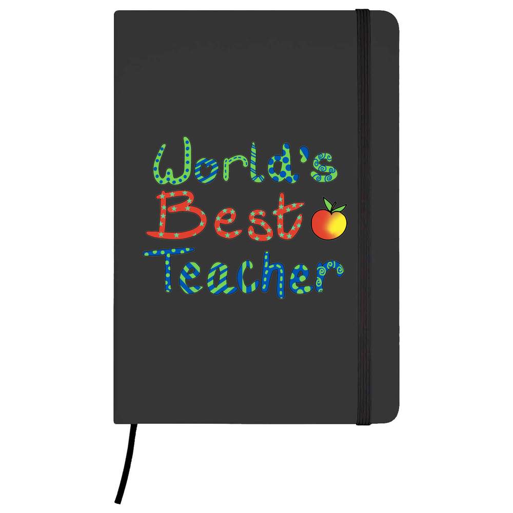 'World's Best Teacher' A5 Ruled Notebooks / Notepads (NB047439)