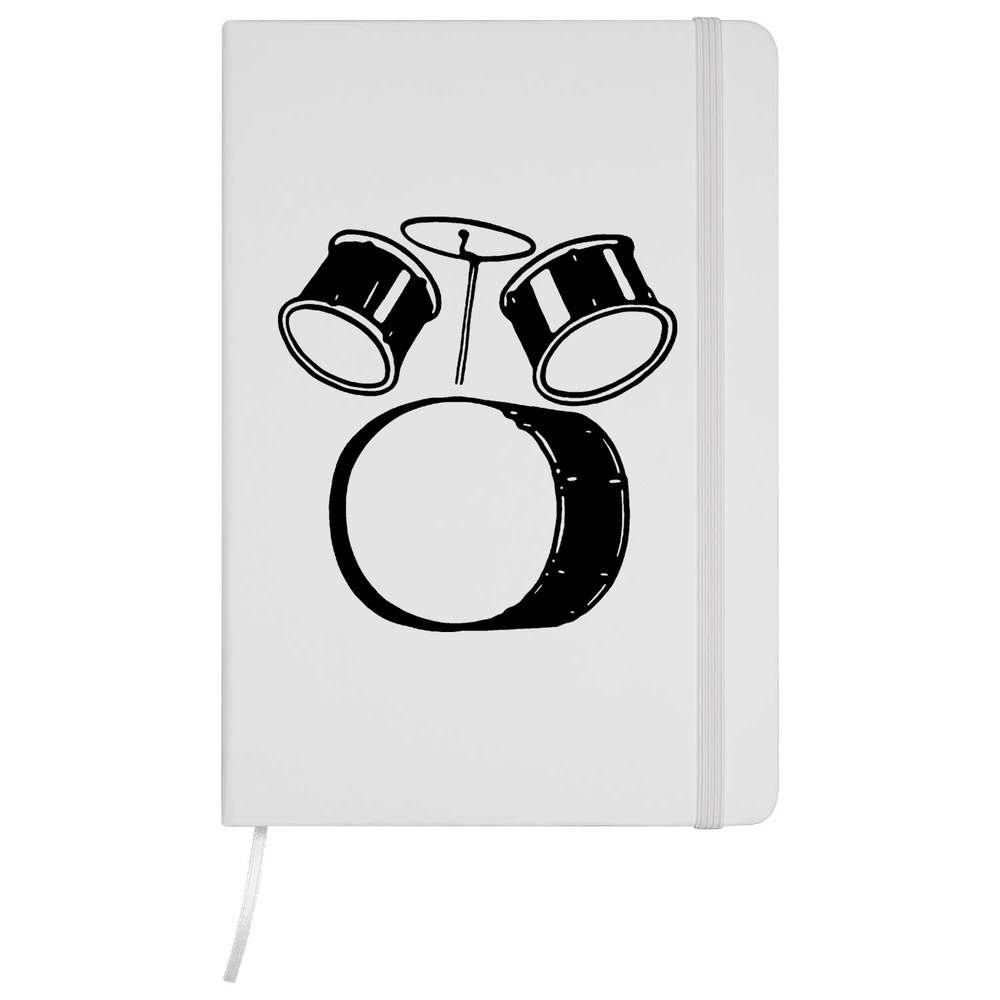 'Drum Kit' A5 Ruled Notebooks / Notepads (NB020753)