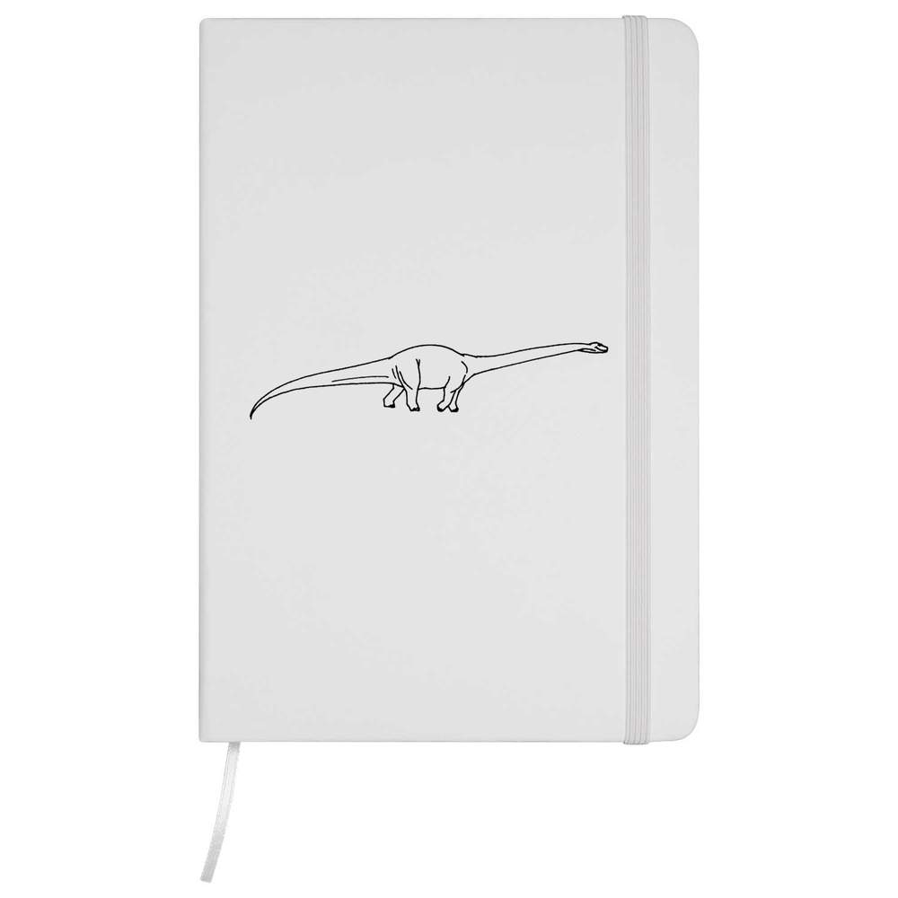 'Diplodocus Dinosaur' A5 Ruled Notebooks / Notepads (NB007129)
