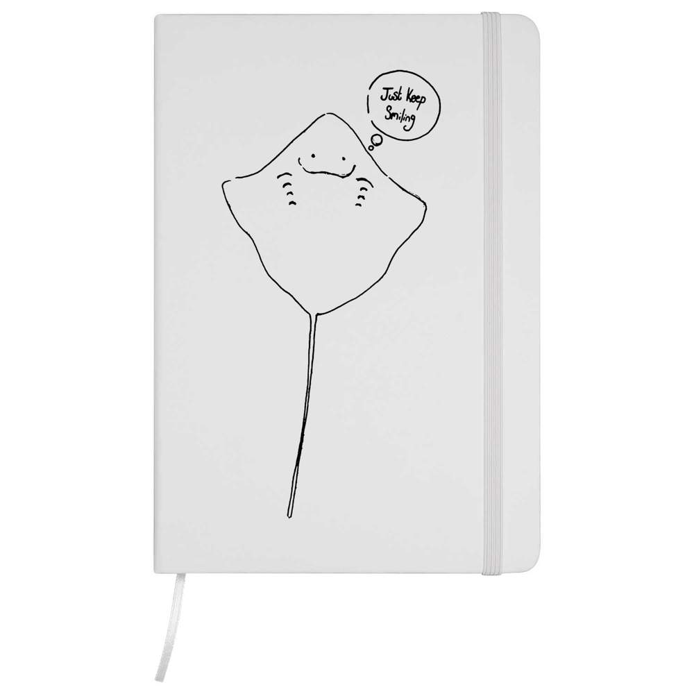 'Smiling Stingray' A5 Ruled Notebooks / Notepads (NB013123)