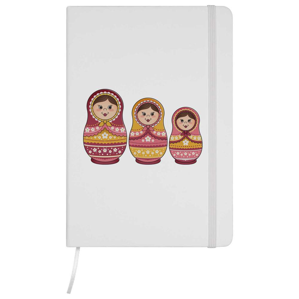 'Russian Dolls' A5 Ruled Notebooks / Notepads (NB029830)