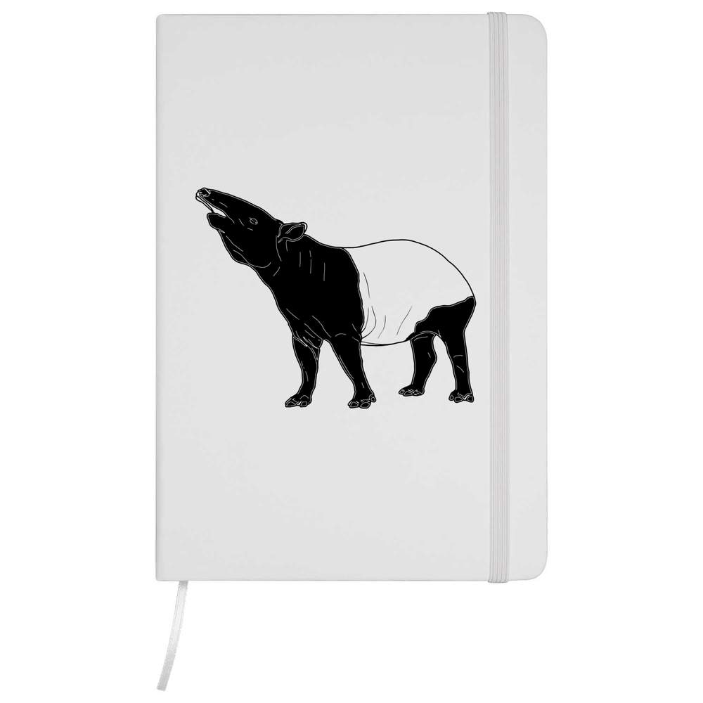 'Malayan Tapir' A5 Ruled Notebooks / Notepads (NB035256)