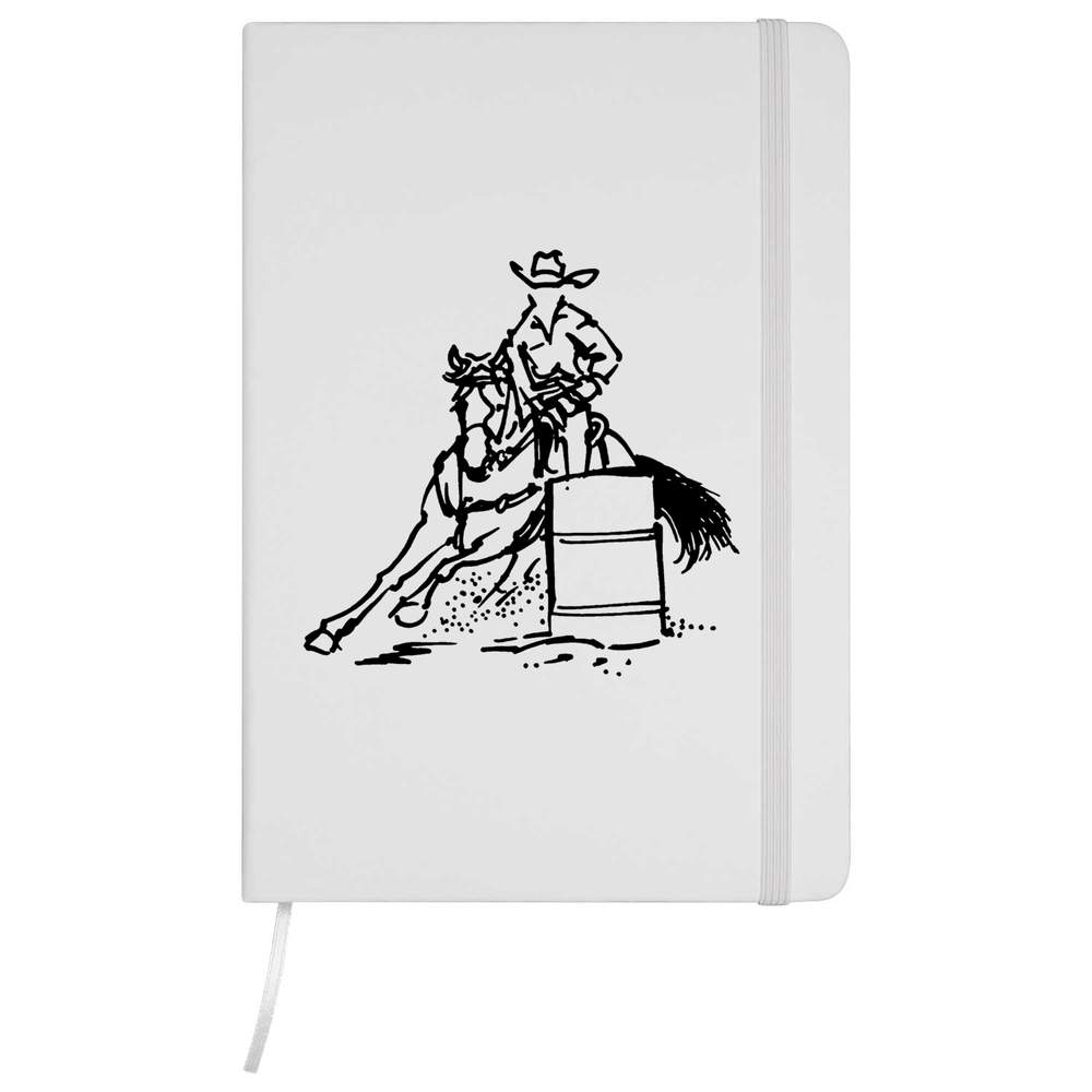 'Cowboy On Horseback' A5 Ruled Notebooks / Notepads (NB035659)