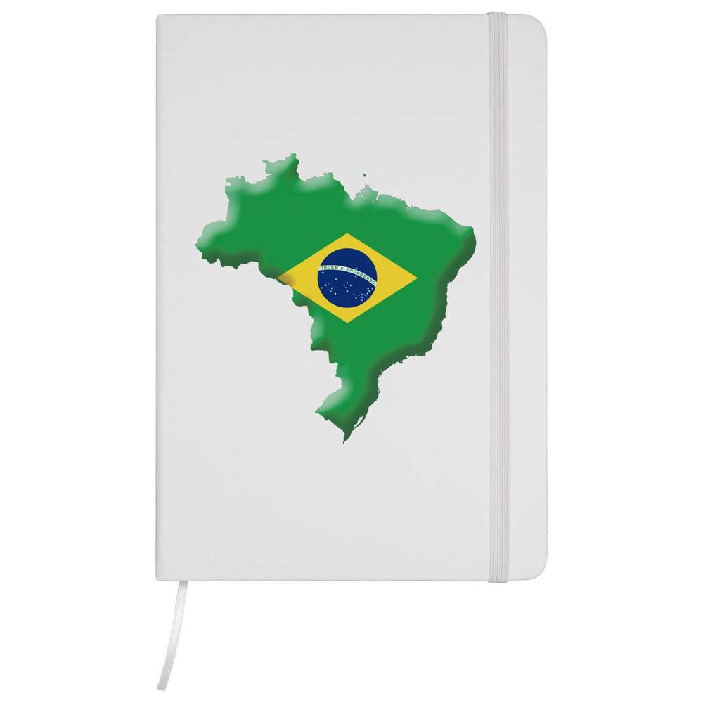 'Brazil Country' A5 Ruled Notebooks / Notepads (NB041179)