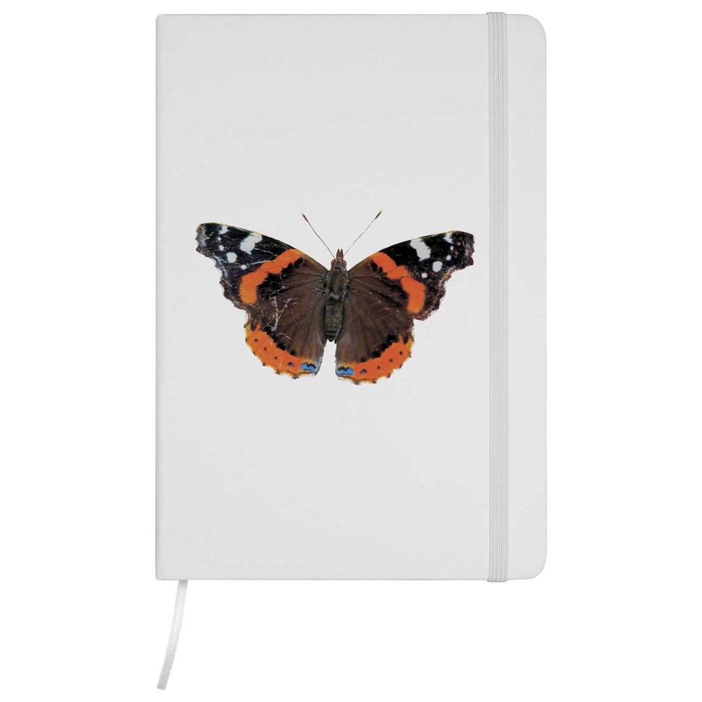 'Red Admiral Butterfly' A5 Ruled Notebooks / Notepads (NB041929)