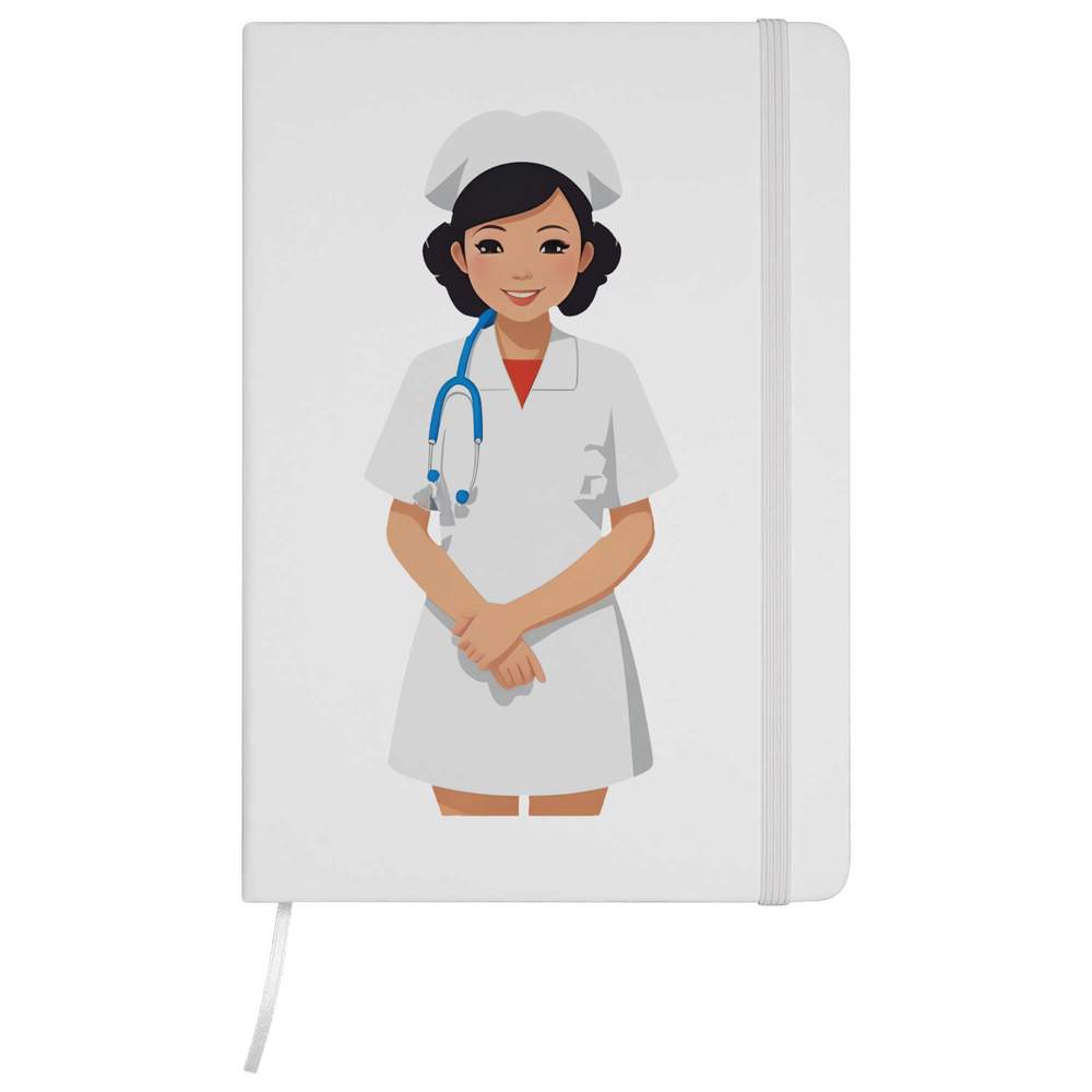'Smiling Nurse' A5 Ruled Notebooks / Notepads (NB043883)
