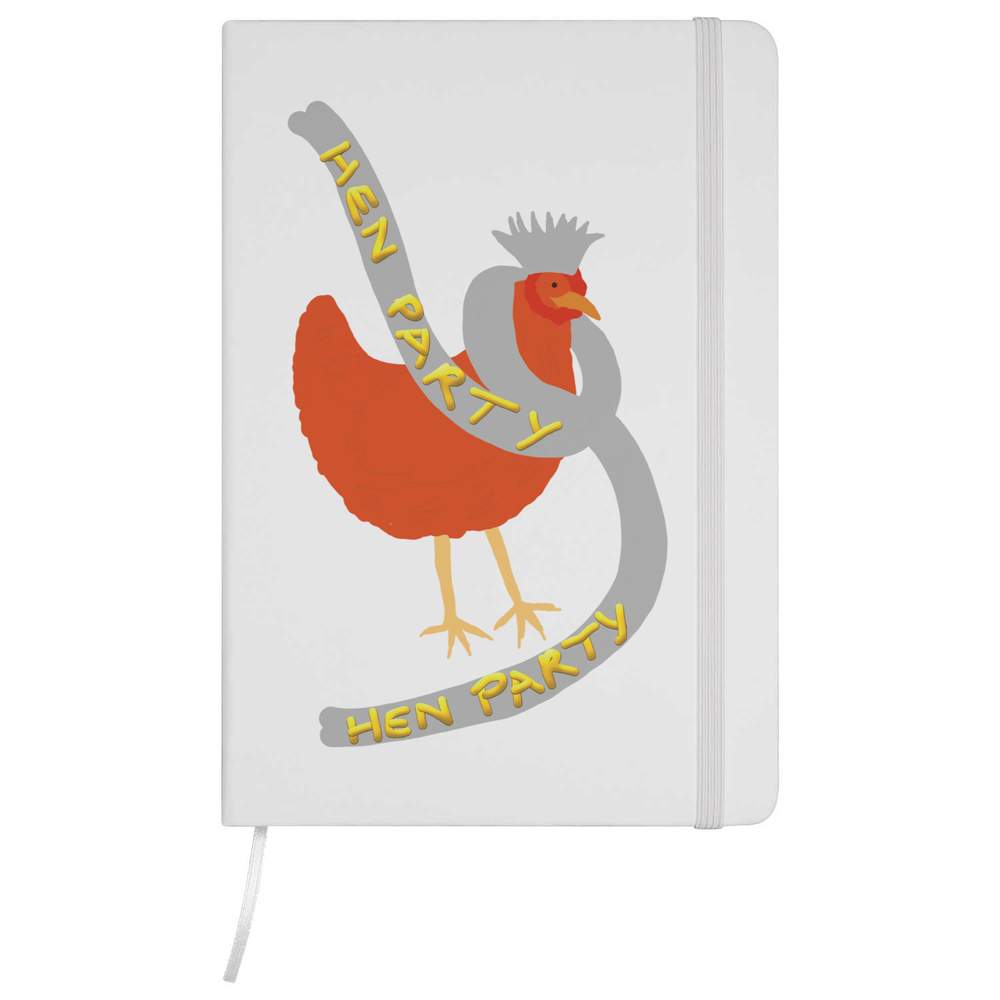 'Hen Party Hen' A5 Ruled Notebooks / Notepads (NB048082)