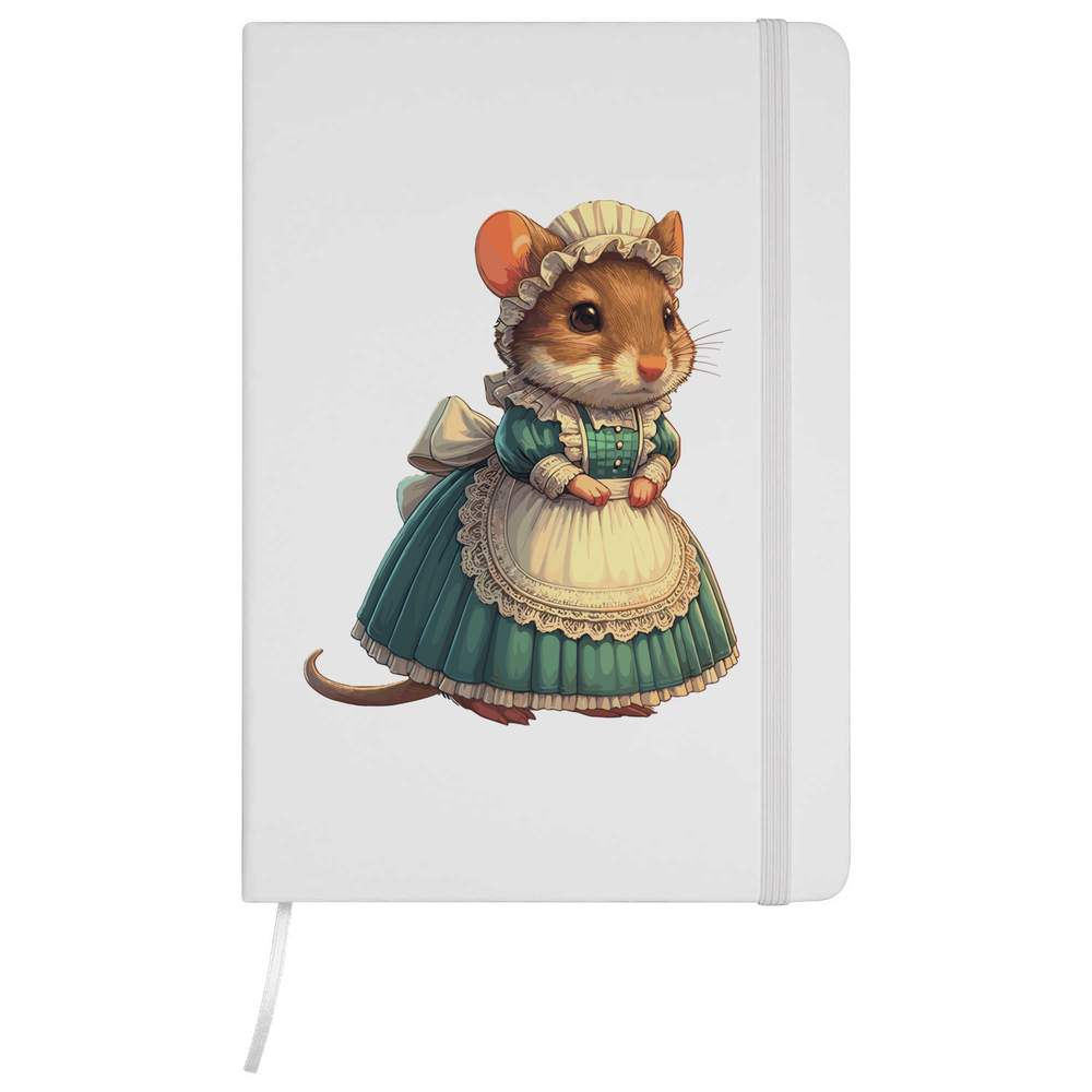 'Dormouse Kitchen Maid' A5 Ruled Notebooks / Notepads (NB049582)