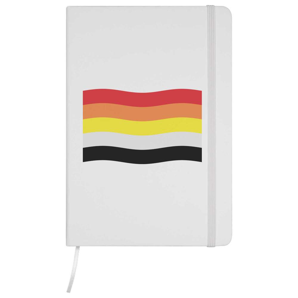 'Waving Lithosexual Flag' A5 Ruled Notebooks / Notepads (NB050998)
