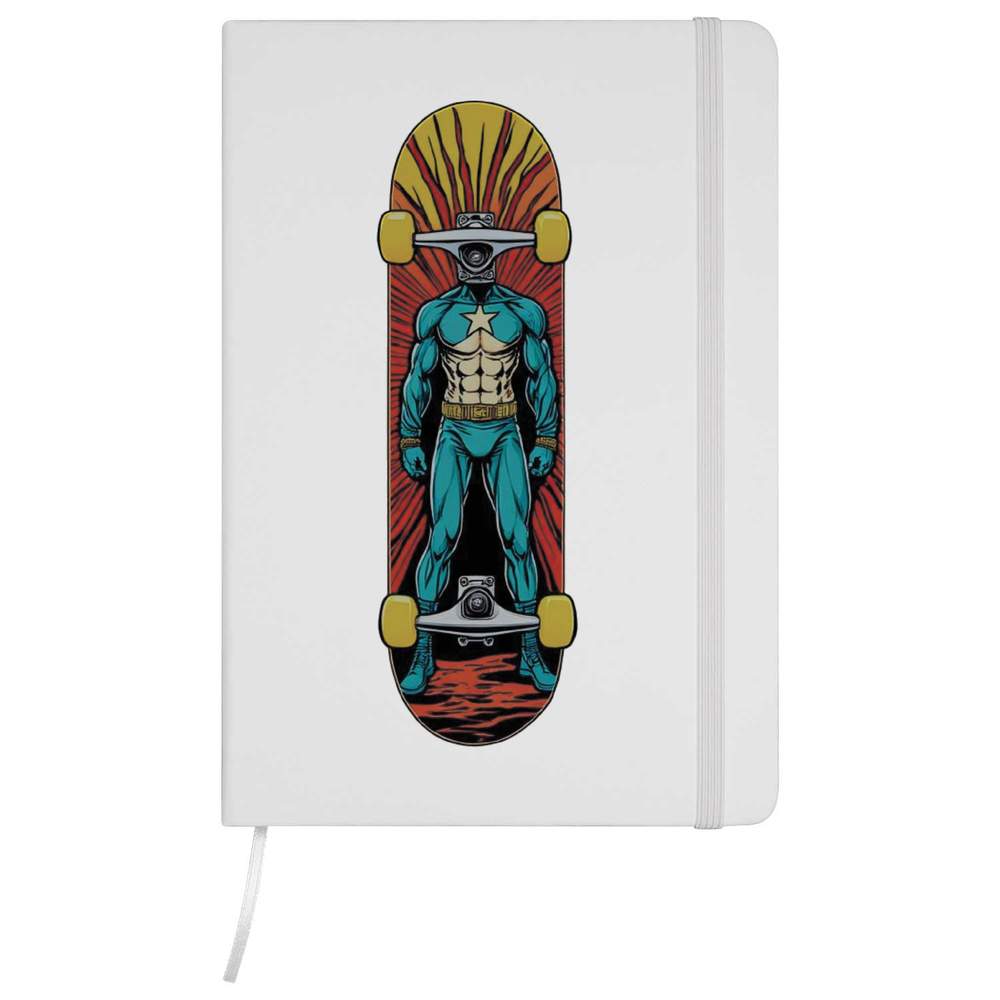 'Hero Skateboard' A5 Ruled Notebooks / Notepads (NB051206)