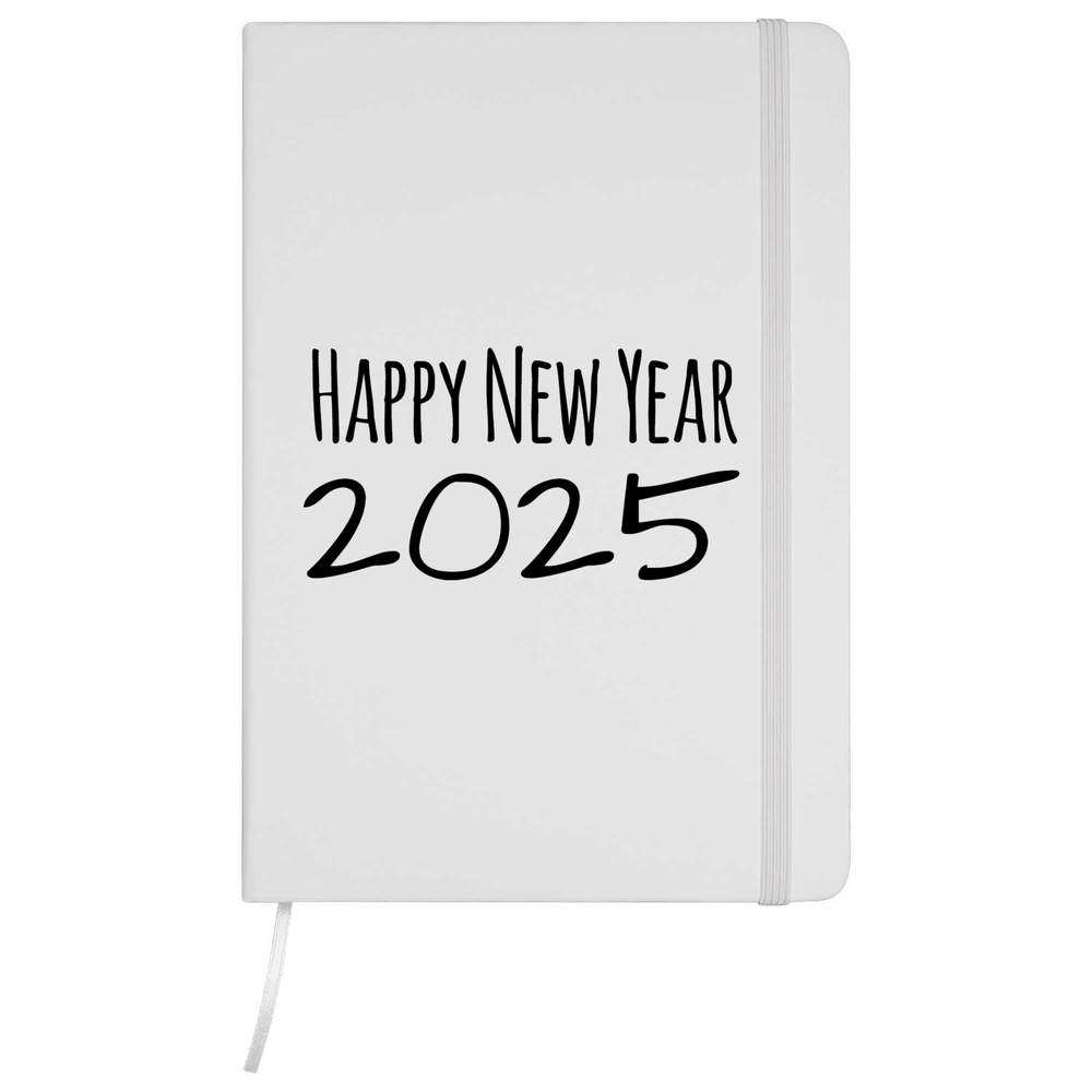 'Happy New Year 2025' A5 Ruled Notebooks / Notepads (NB051348)