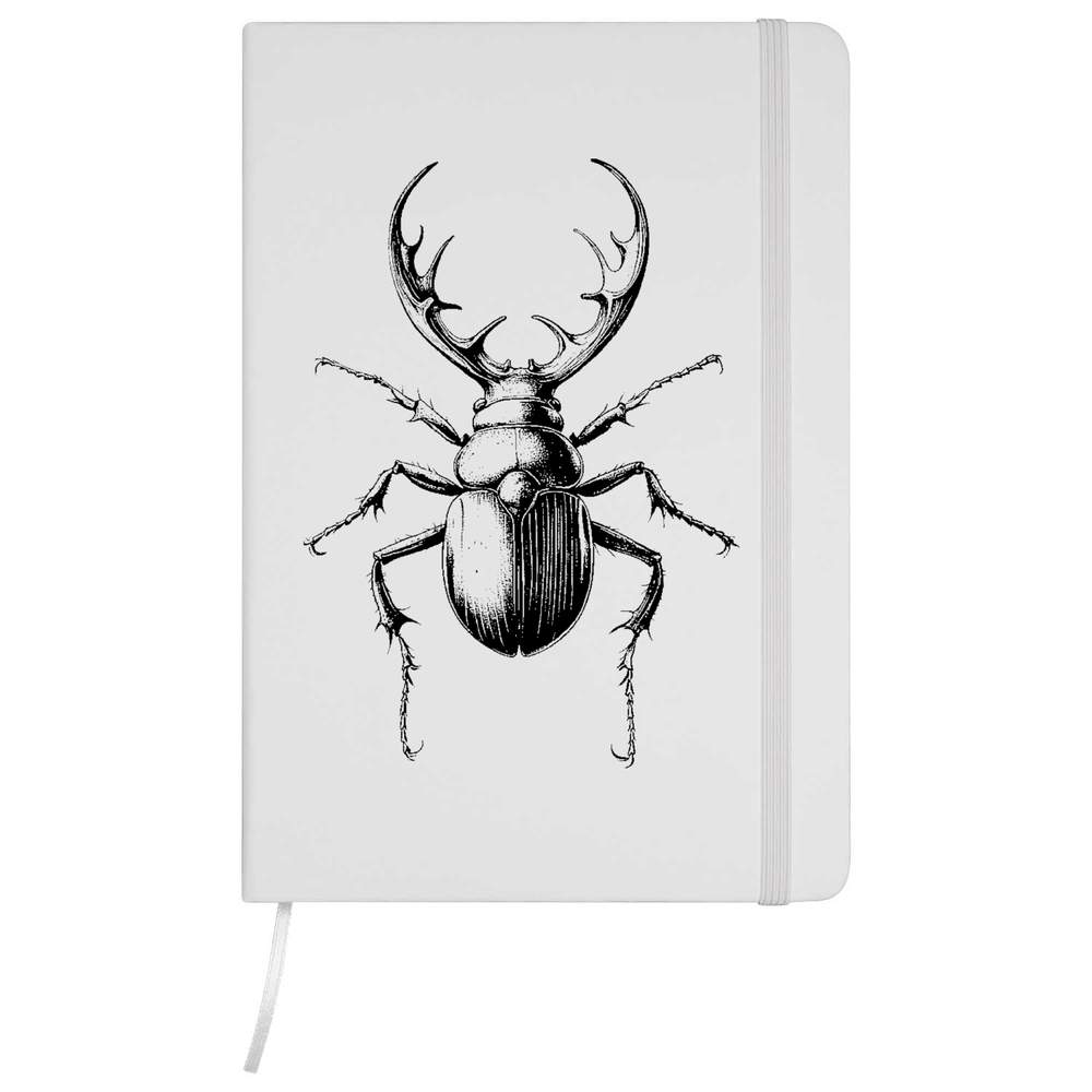 'Stag Beetle' A5 Ruled Notebooks / Notepads (NB051920)