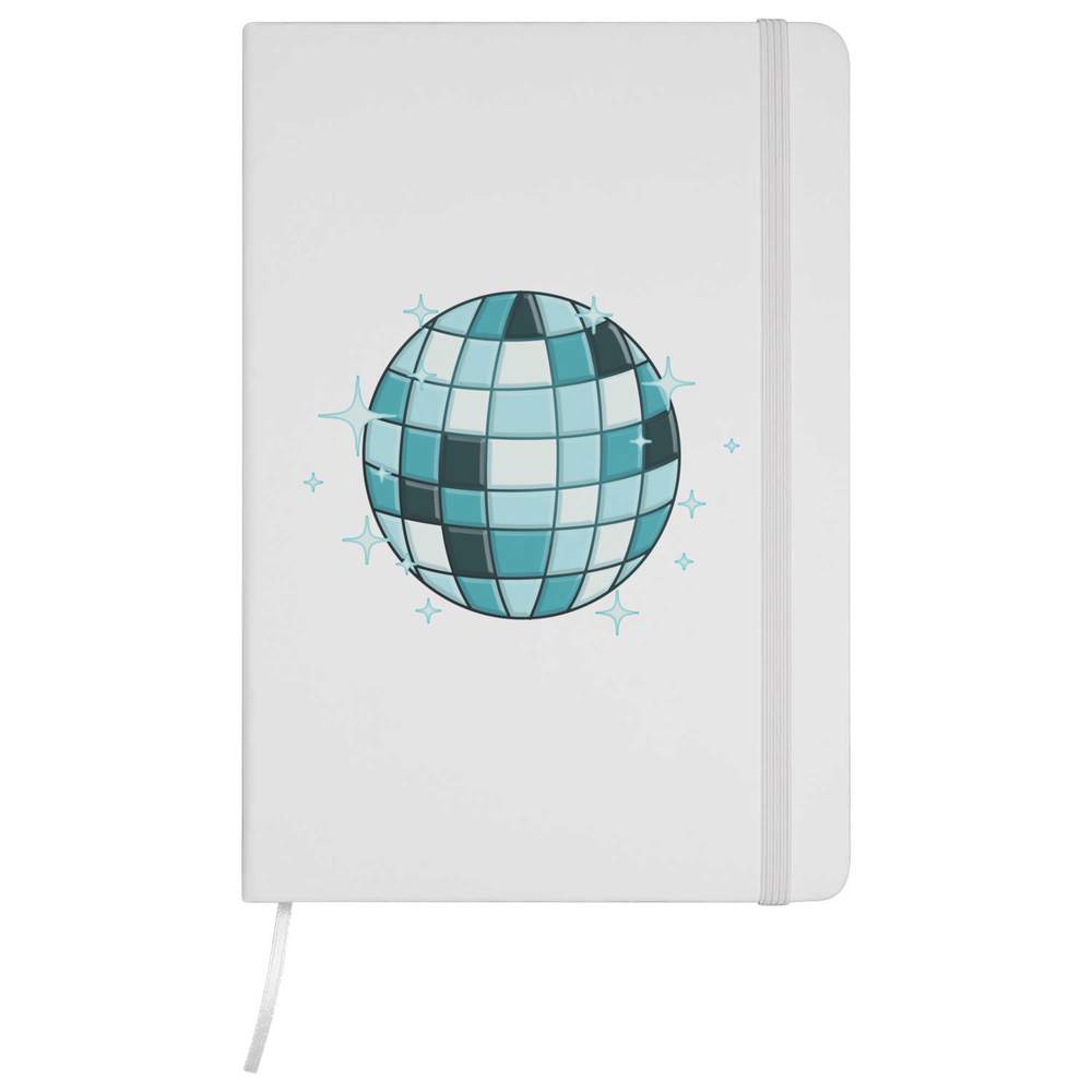 'Sparkling Disco Ball' A5 Ruled Notebooks / Notepads (NB051969)