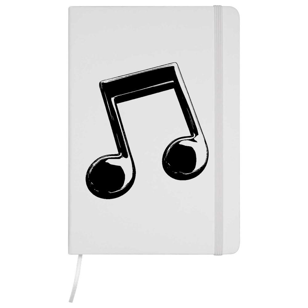 'Single Music Note' A5 Ruled Notebooks / Notepads (NB052329)
