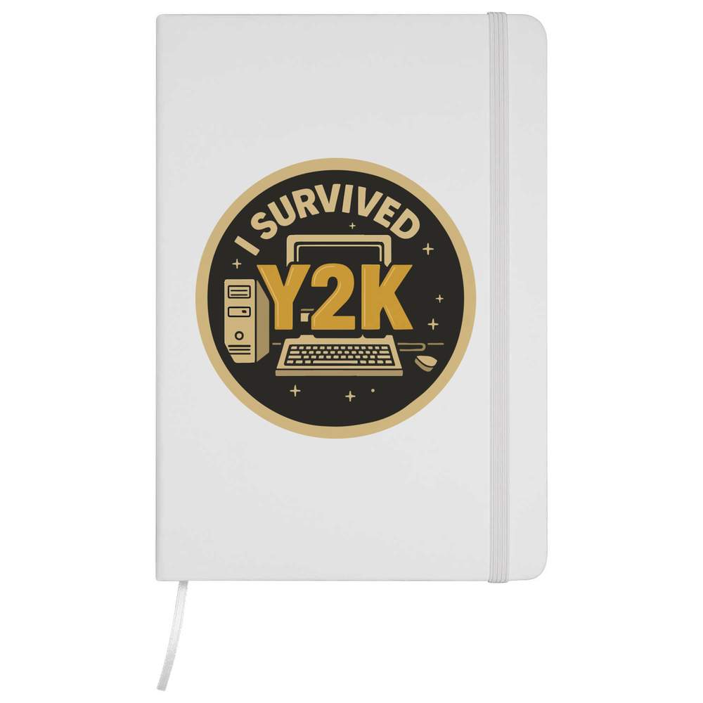 'I Survived Y2K' A5 Ruled Notebooks / Notepads (NB054109)