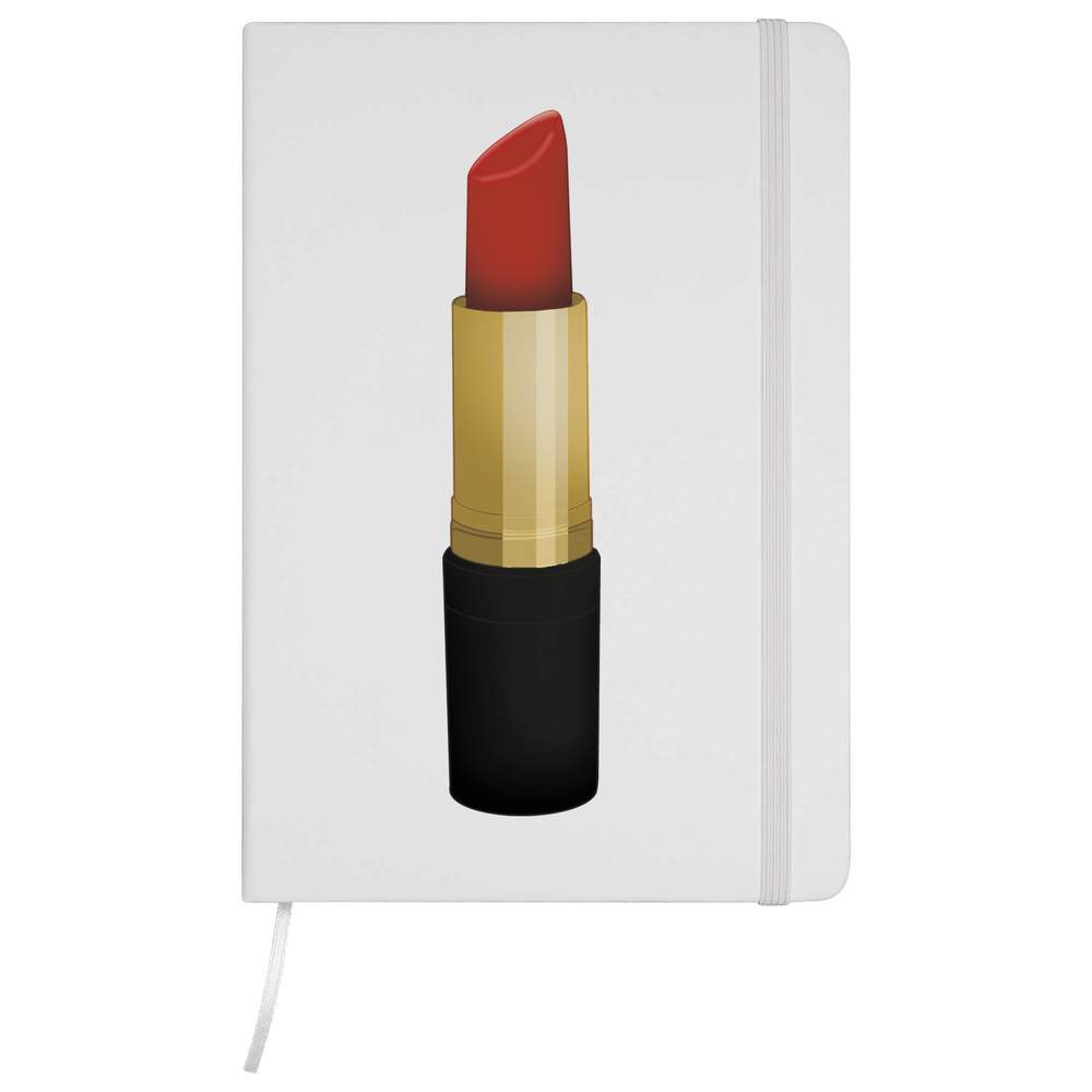 'Classic Red Lipstick' A5 Ruled Notebooks / Notepads (NB054643)