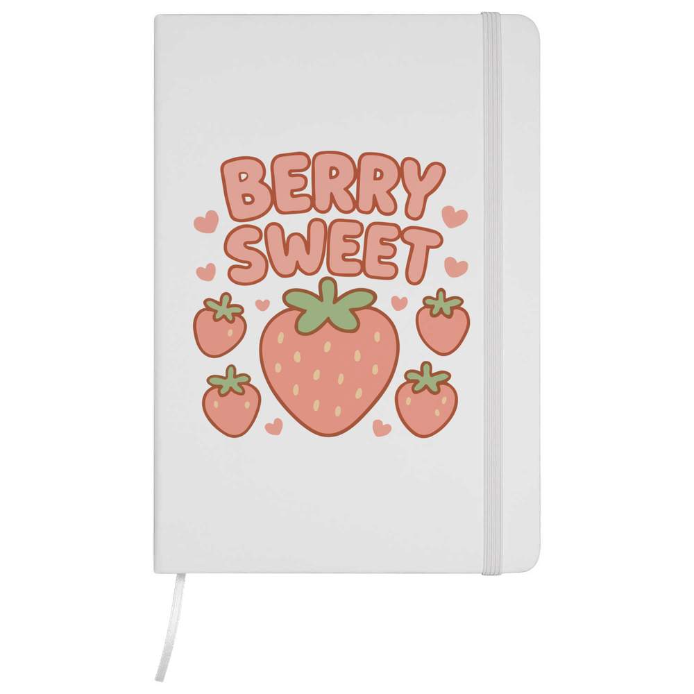 'Berry Sweet Strawberries' A5 Ruled Notebooks / Notepads (NB054759)
