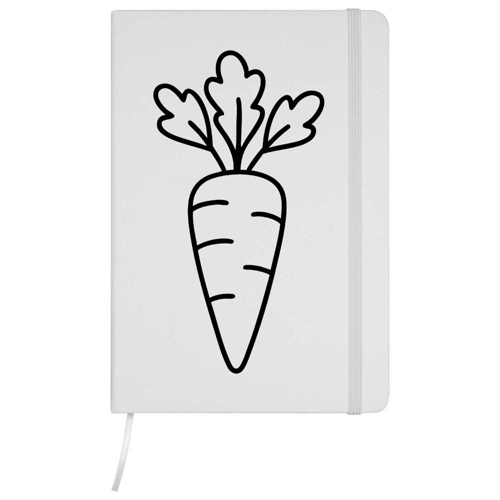 'Carrot' A5 Ruled Notebooks / Notepads (NB054795)