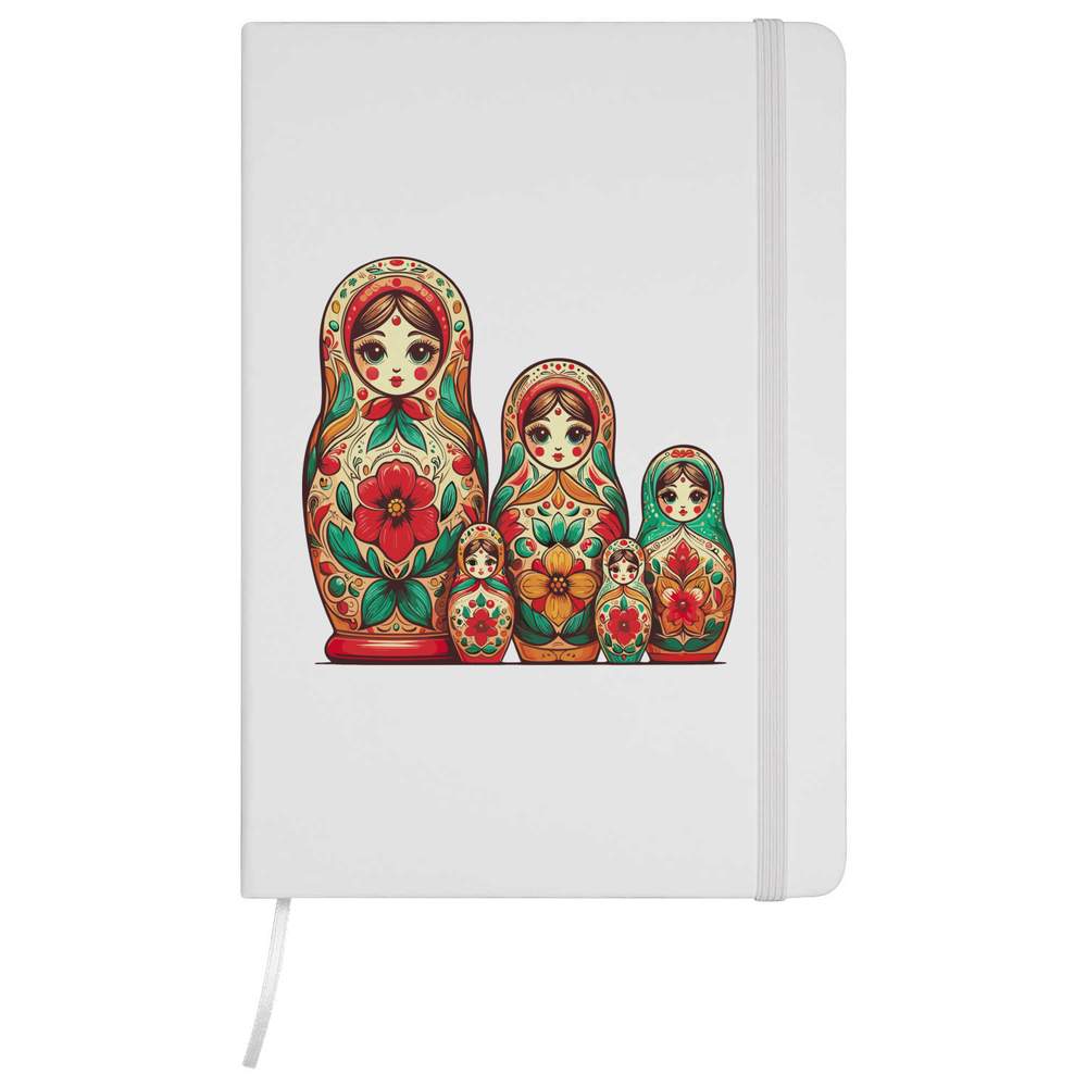'Nesting Dolls' A5 Ruled Notebooks / Notepads (NB054837)
