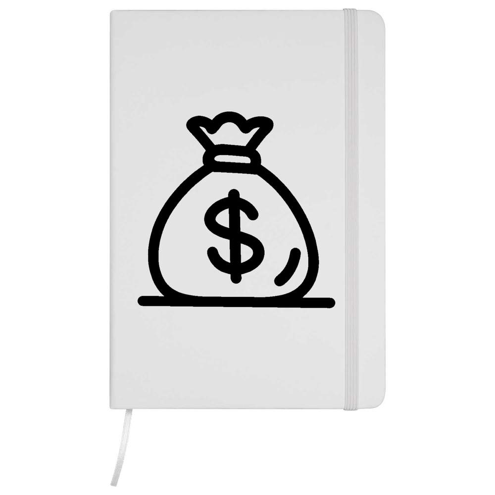 'Money Bag' A5 Ruled Notebooks / Notepads (NB056833)