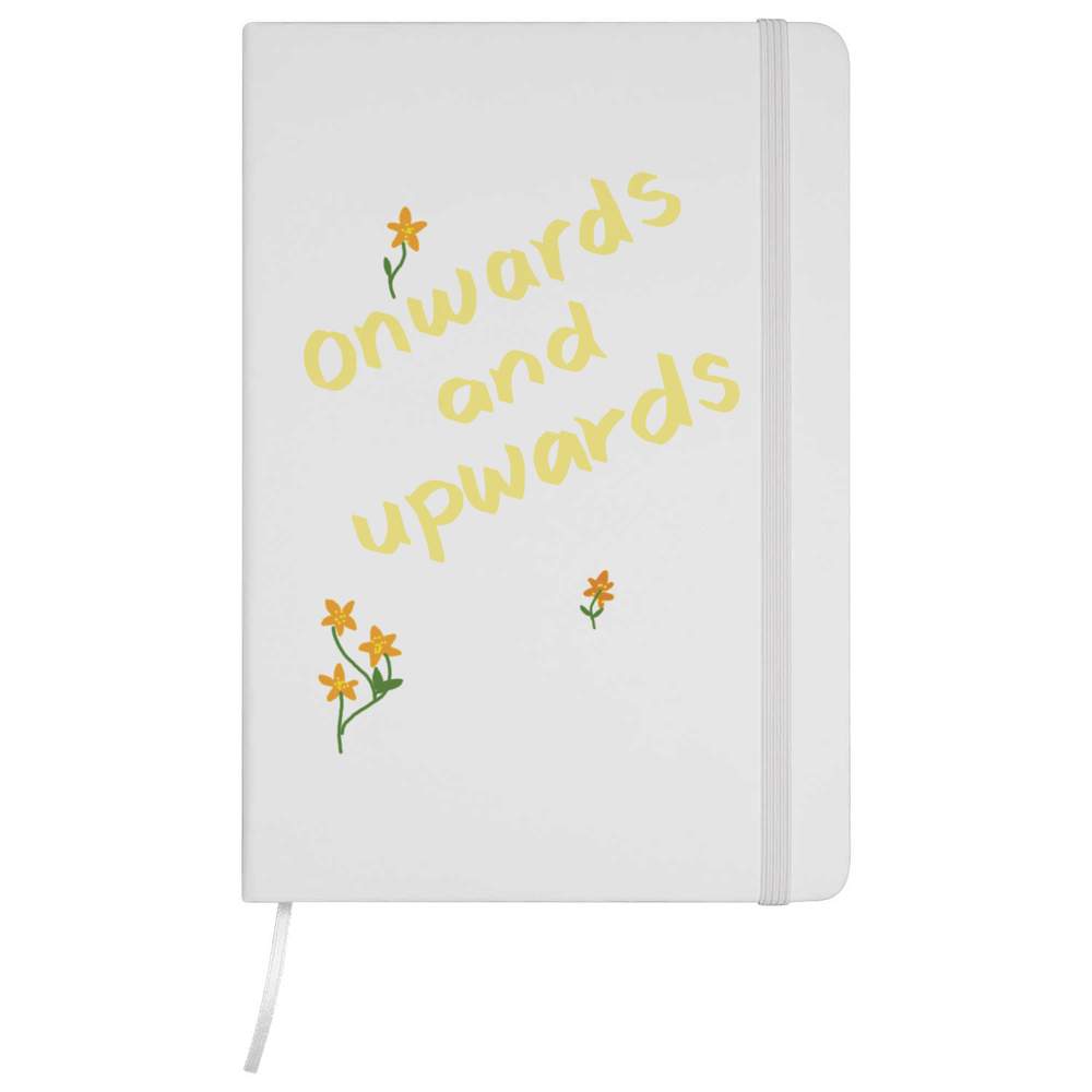 'Onwards And Upwards ' A5 Ruled Notebooks / Notepads (NB057064)