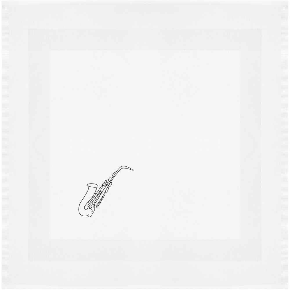 'Saxophone' Cotton Napkin / Dinner Cloth (NK00007554)