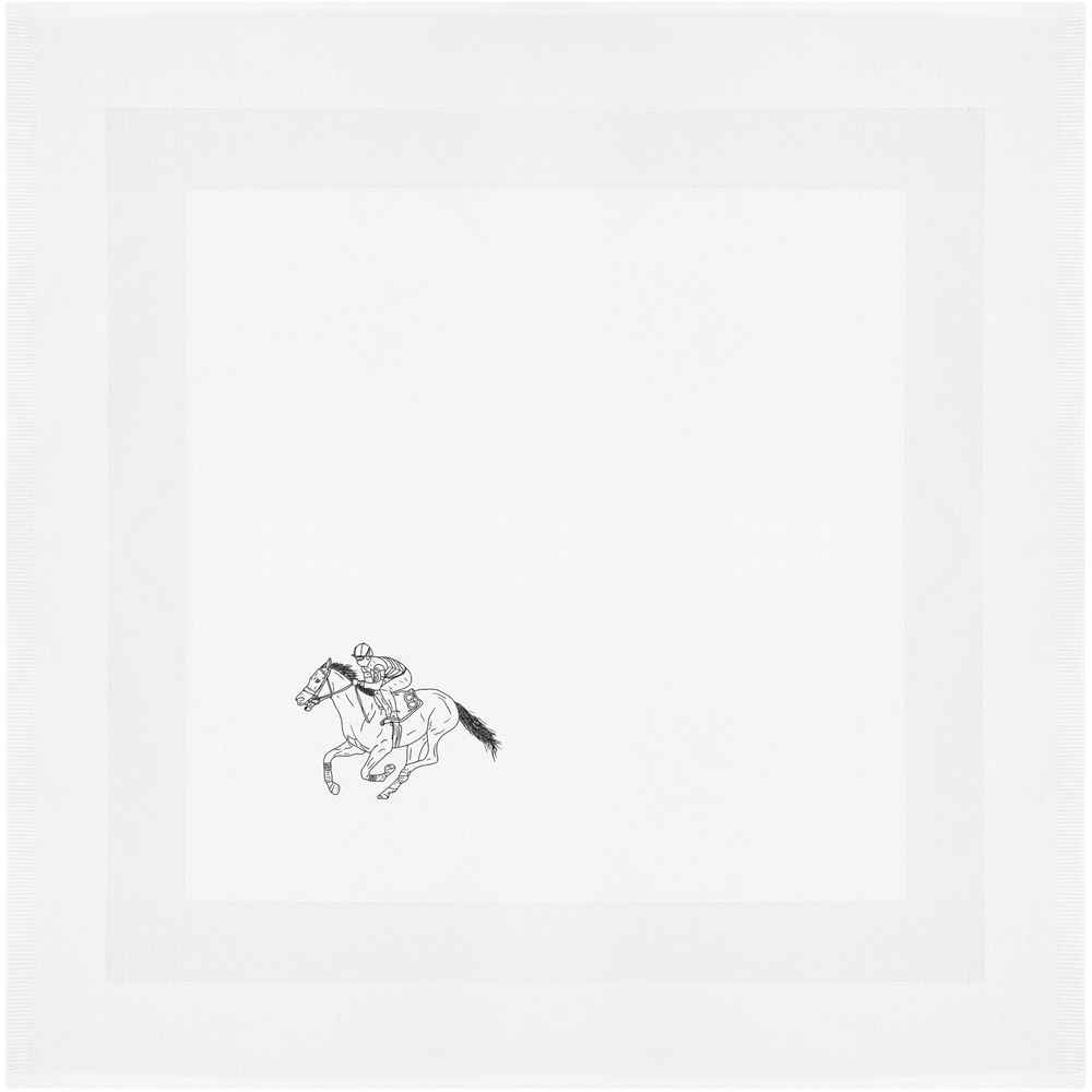 'Race Horse & Jockey' Cotton Napkin / Dinner Cloth (NK00016652)