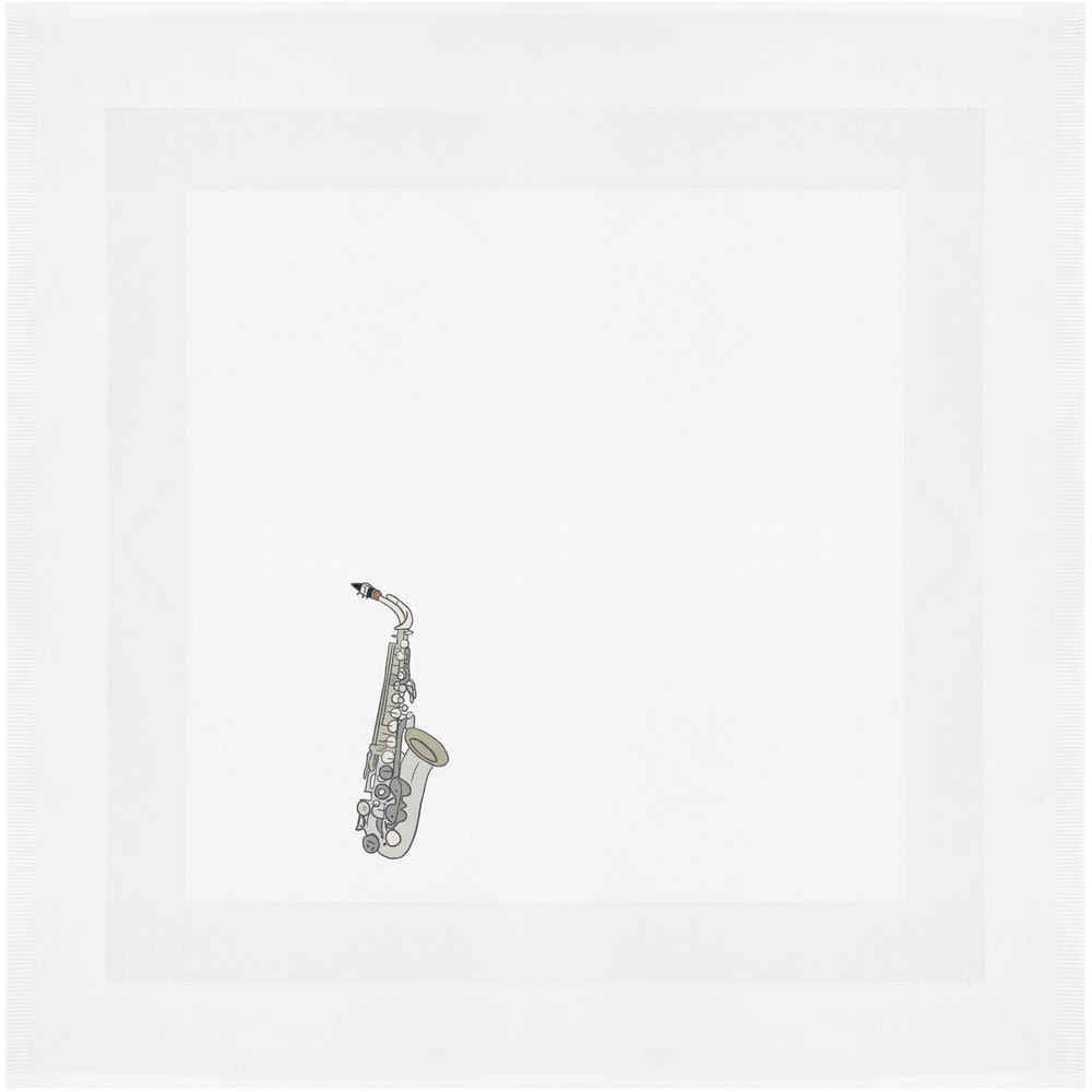 'Saxophone' Cotton Napkin / Dinner Cloth (NK00017078)